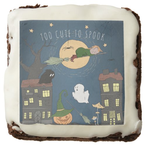 Little Witch  Halloween Party Treat Brownies