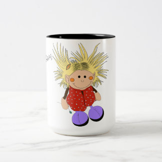 "Little Witch" Two-Tone Coffee Mug