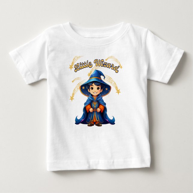 Little Wizard – Kids’ Halloween T-Shirt (Front)