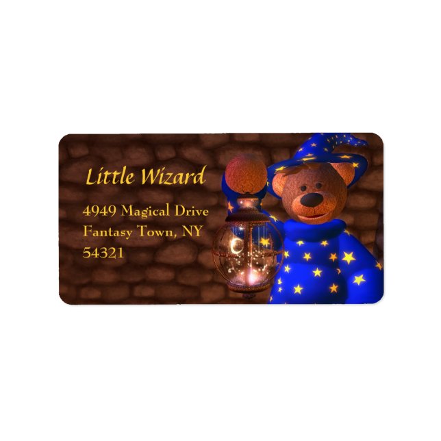 Little Wizard Labels (Front)