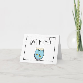 little wobblies best friends card