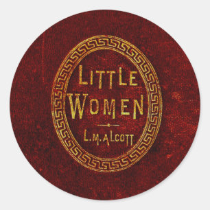 Little Women Classic Round Sticker