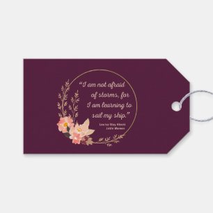 Little Women Quote I - Cute Style Gift Tags