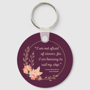 Little Women Quote I - Cute Style Keychain