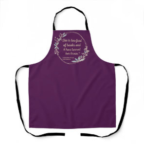 Little Women Quote II - Cute Style Apron