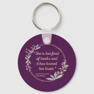 Little Women Quote II - Cute Style Keychain