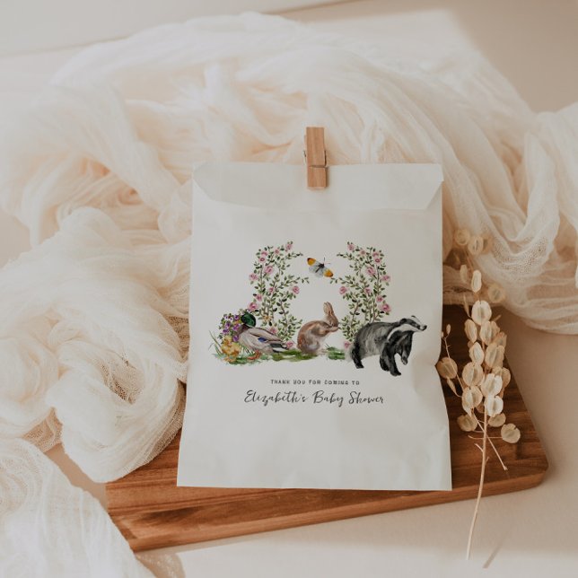 Little Wonders | Spring Garden Baby Shower Favor Bag (Creator Uploaded)