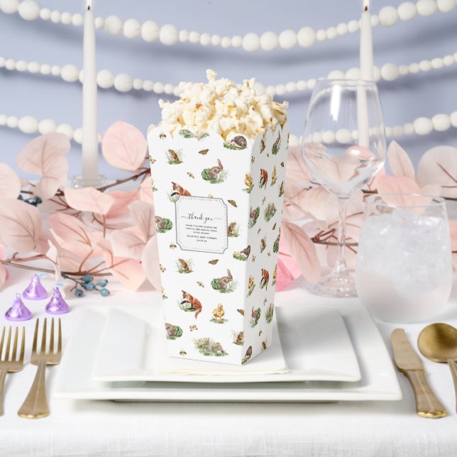 Little Wonders | Spring Garden Baby Shower Favor Boxes (Wedding)