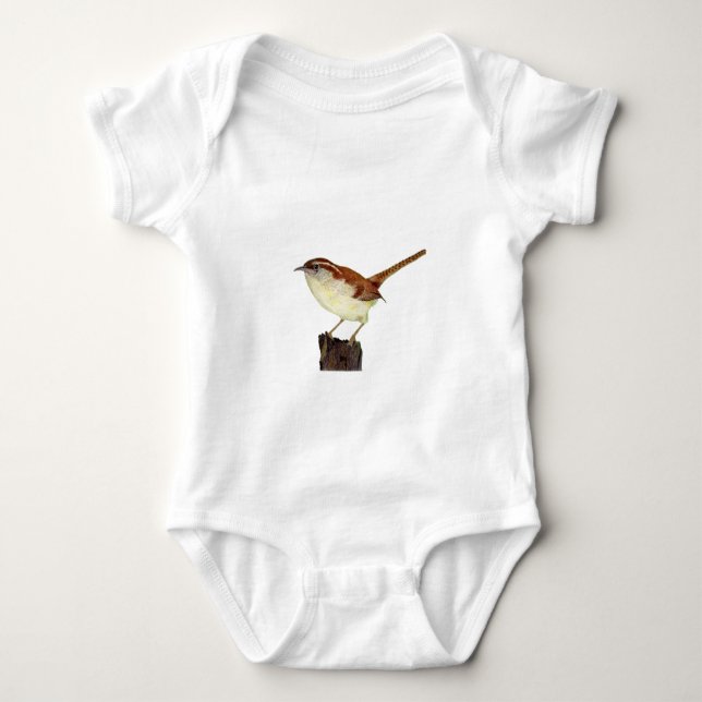 Little Wren Baby Bodysuit (Front)
