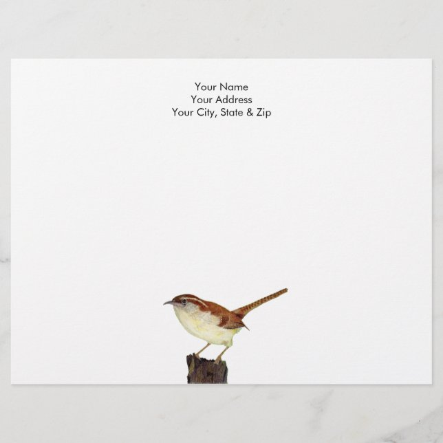 Little Wren Letterhead (Front)