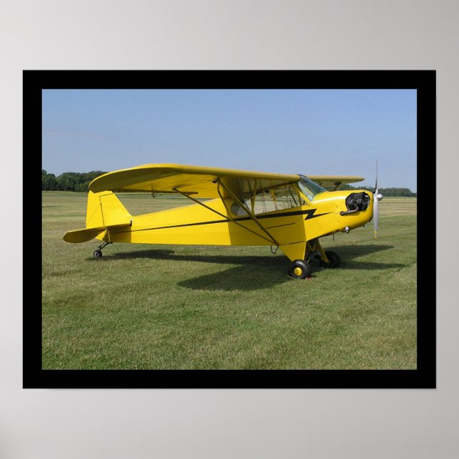 Little Yellow Airplane Poster (Front)