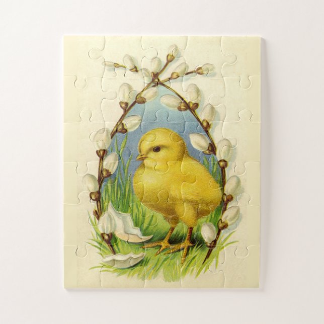 Little Yellow Bird Children's Puzzle (Vertical)