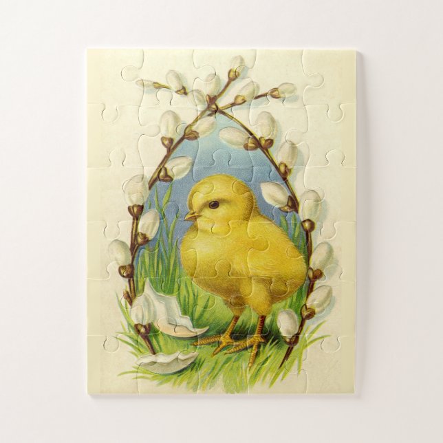 Little Yellow Bird Children's Puzzle (Vertical)
