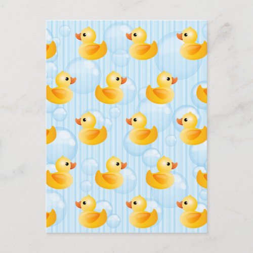 Little Yellow Ducks Postcard