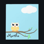 "Little Yellow Owl" Notepad<br><div class="desc">Our "Little Yellow Owl" is here to help you jot down notes - whatever the reason!</div>
