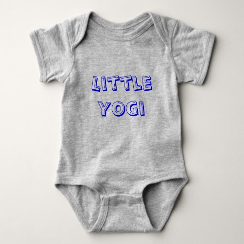 Little Yogi _ Baby Yoga Clothes Baby Bodysuit