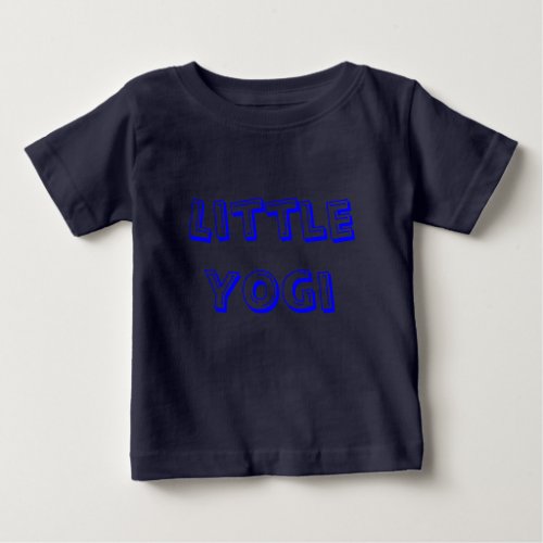 Little Yogi _ Baby Yoga Clothes organic Baby T_Shirt