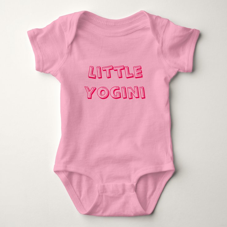 Little Yogini Baby Yoga Clothes Baby Bodysuit Zazzle