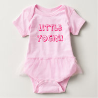 Little Yogini - Baby Yoga Clothes Baby Bodysuit