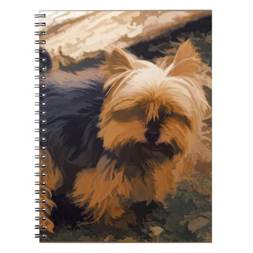Little Yorkie   _ Yorkshire Terrier Dog Notebook
