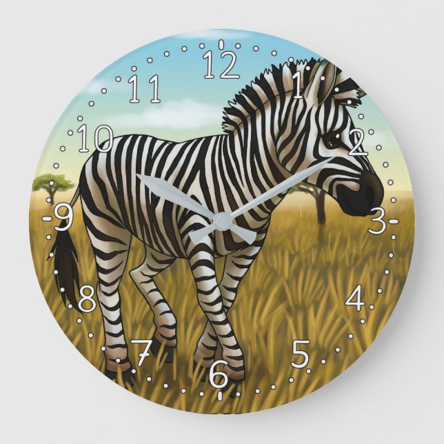 Little Zebra clock (Front)