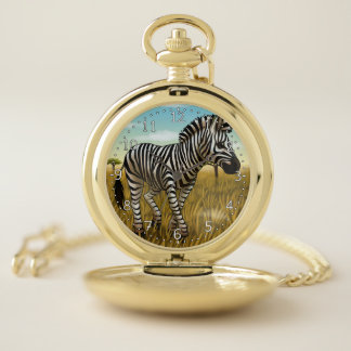 Little Zebra pocket watch