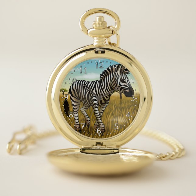 Little Zebra pocket watch (Inside)