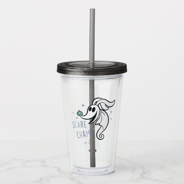Little Zero - Scare Champ Acrylic Tumbler (Front)