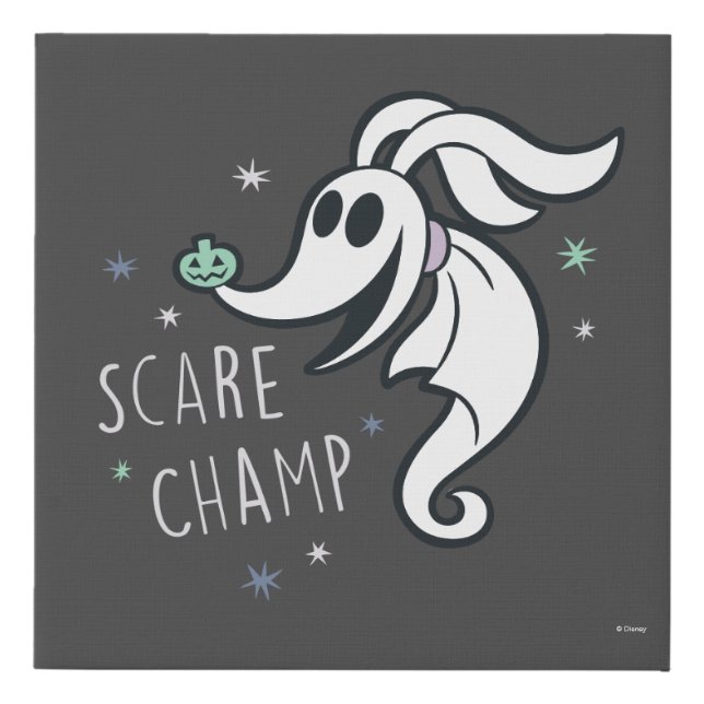 Little Zero - Scare Champ Faux Canvas Print (Front)