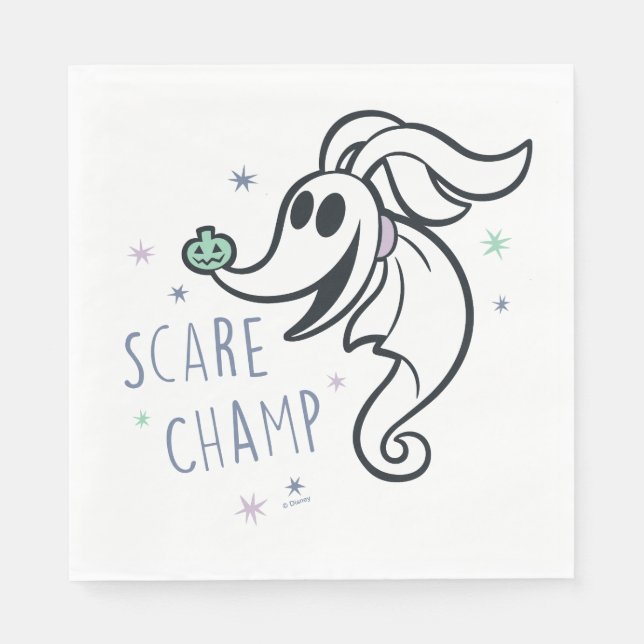 Little Zero - Scare Champ Napkins (Front)