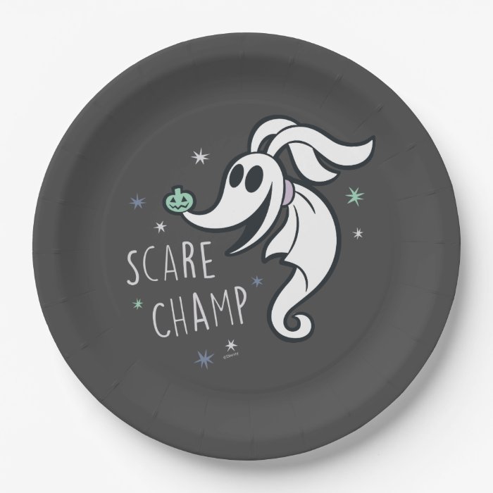 Little Zero - Scare Champ Paper Plate