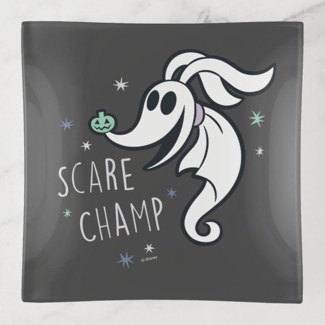 Little Zero - Scare Champ Trinket Tray (Front)