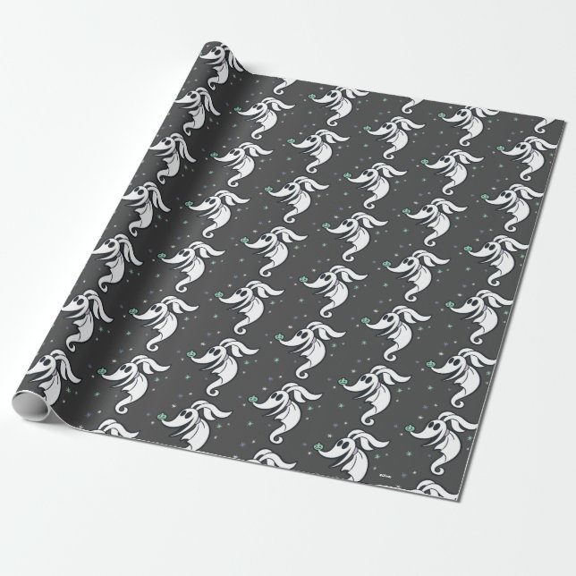 Little Zero - Scare Champ Wrapping Paper (Unrolled)