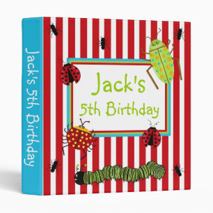 Littlebeane Bugs Photo Album Binder