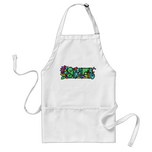 LittleGirlie chef cook name Elizabeth apron