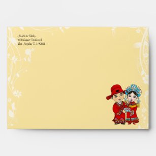 LittlePixyBoots - Wedding Envelope - Yellow2