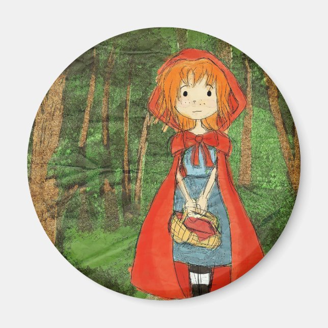littleredforest magnet (Front)
