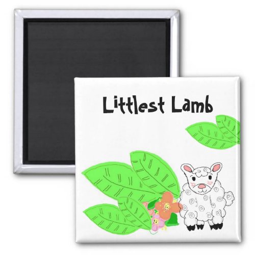 Littlest Lamb Magnet