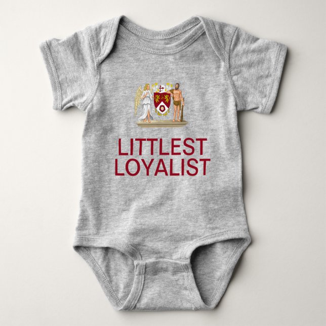 Littlest Loyalist Baby Bodysuit (Front)