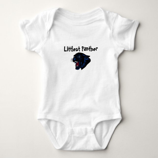 LIttlest Panther Baby Bodysuit (Front)