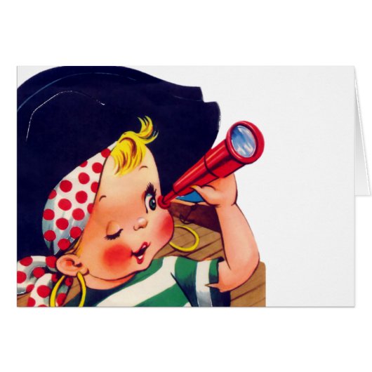 Littlest Pirate Cards (Front Horizontal)