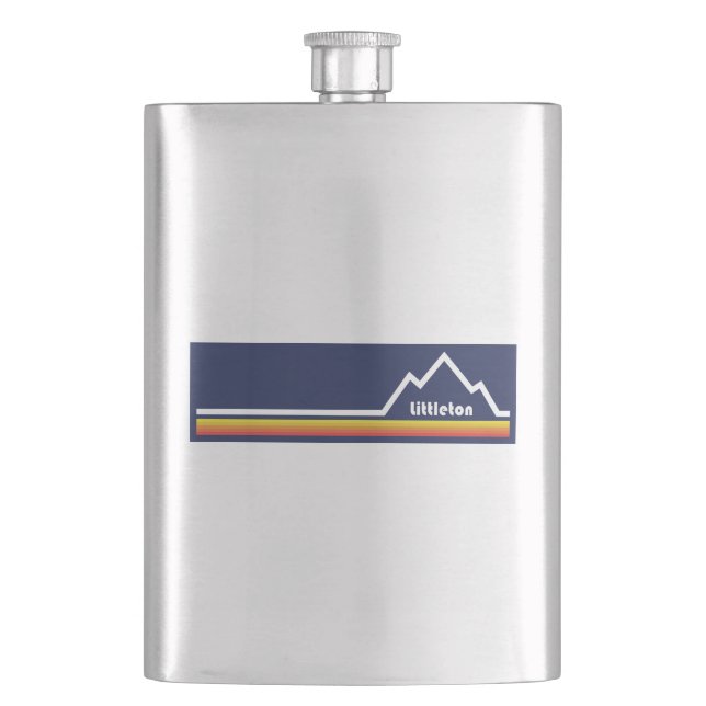 Littleton New Hampshire Flask (Front)