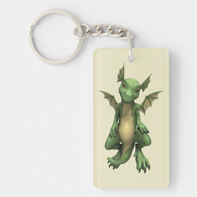 Littlle Dragon Keychain (Front)