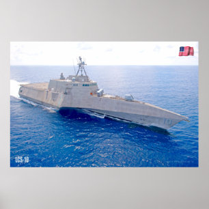 LITTORAL COMBAT SHIP – LCS-10 POSTER