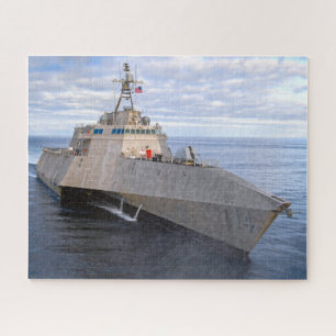 LITTORAL COMBAT SHIP – LCS-14 (16x20 INCH) Jigsaw Puzzle