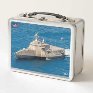 LITTORAL COMBAT SHIP – LCS METAL LUNCH BOX