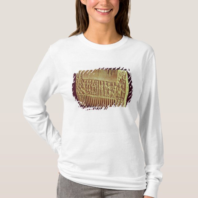 Liturgical comb, School of St.Albans, c.1120 T-Shirt (Front)