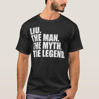 LiuLiu Family name Liu last Name Liu Surname Liu F T-Shirt