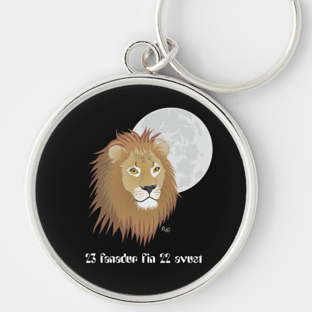 Liun 23 fanadur fin 22 avust Schlüsselanhänger Keychain (Front)