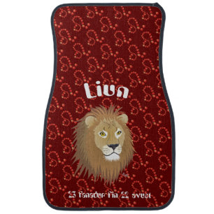 Liun 23 fanadur fin 22 avust tarpun by car floor mat